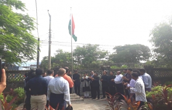 Celebration of 73rd Independence Day of India at the Consulate General of India Sittwe, Myanmar' on 15th August 2019