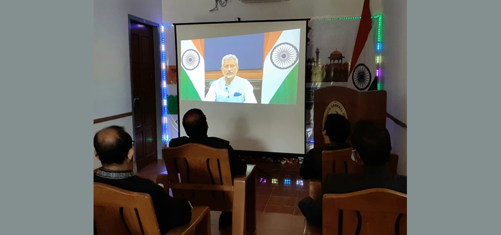 The celebrations of 75th year of India’s Independence Day at Consulate General of India, Sittwe