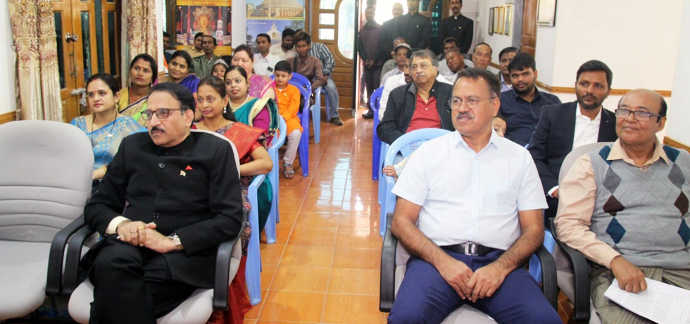 The celebration of 74th Republic Day of India at Consulate General of India, Sittwe